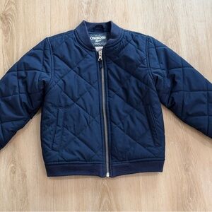 OshKosh B'gosh Quilted Navy Puffer Jacket Size 4T